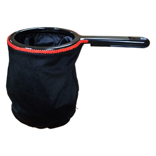 Change Bag Velvet with Zipper (Black) by Bazar de Magia - Trick