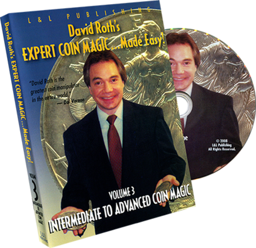David Roth Intermediate-Advanced Coin Magic - DVD