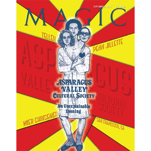 Magic Magazine &quot;Asparagus Valley Cultural Society&quot; September 2015 - Book