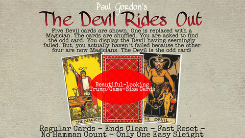 The Devil Rides Out by Paul Gordon - Trick