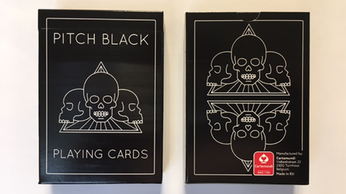 Pitch Black Playing Cards by Copag