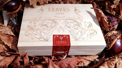 Leaves Autumn Edition Collector&#039;s Box Set Playing Cards by Dutch Card House Company