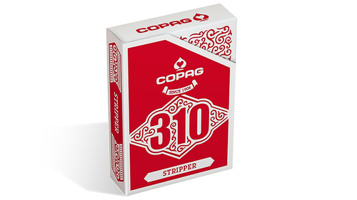 Copag 310 Stripper (RED) Playing Cards