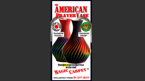 The American Prayer Vase Genie Bottle RAINBOW PRISM by Big Guy&#039;s Magic- Trick
