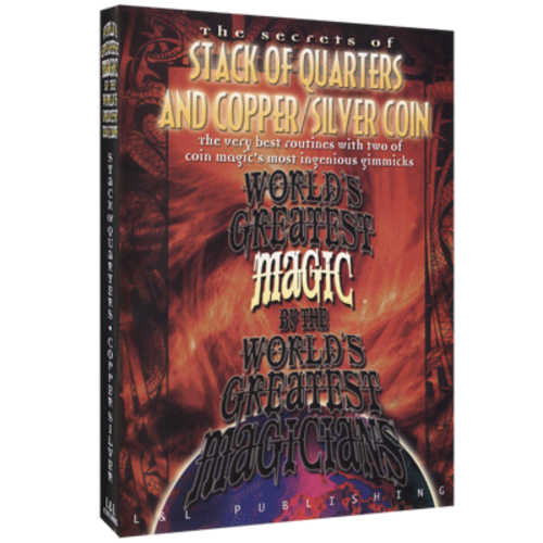 Stack Of Quarters And Copper/Silver Coin (World&#039;s Greatest Magic) video DOWNLOAD