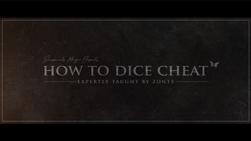 Limited How to Cheat at Dice Yellow Leather (Props and Online Instructions)  by Zonte and SansMinds - Trick