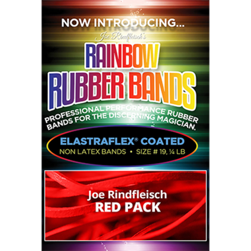 Joe Rindfleisch&#039;s Rainbow Rubber Bands (Joe Rindfleisch - Red Pack) by Joe Rindfleisch - Trick
