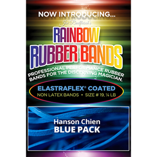 Joe Rindfleisch&#039;s Rainbow Rubber Bands (Hanson Chien - Blue Pack) by Joe Rindfleisch - Trick