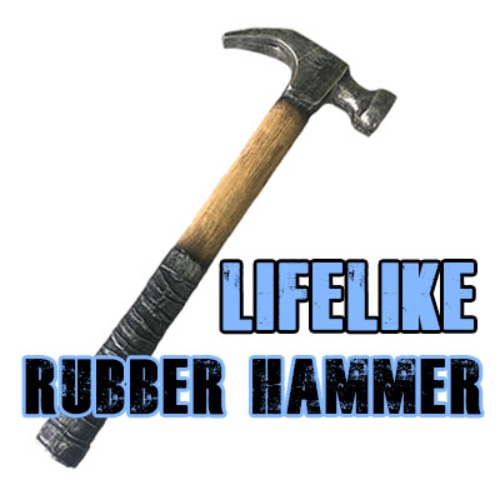 Lifelike Rubber HammerLifelike Rubber Hammer