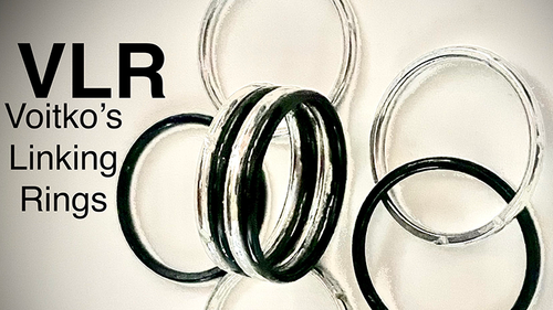 VLR Voitko&#039;s Linking Rings Size 11 (Gimmick and Online Instructions) - Trick