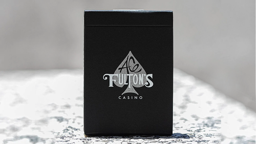 Ace Fulton&#039;s Casino (Black) Playing Cards by Dan &amp; Dave