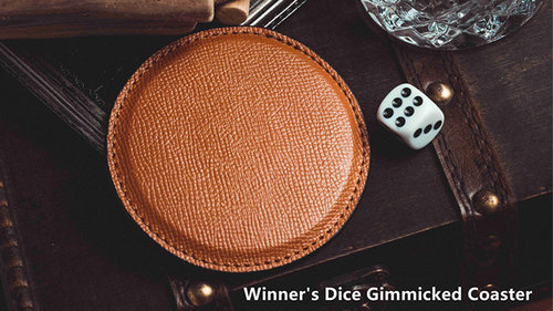 Winner&#039;s Dice Gimmicked Coaster (Gimmicks and Online Instructions) by Secret Factory