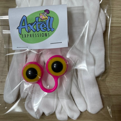 [단종 레어 제품] Axtell 마법의 눈 magic eyes 복화술 도구 (흰색 장갑 한 켤레 포함) 미국 Axtell 정품[단종 레어 제품] Axtell 마법의 눈 magic eyes 복화술 도구 (흰색 장갑 한 켤레 포함) 미국 Axtell 정품