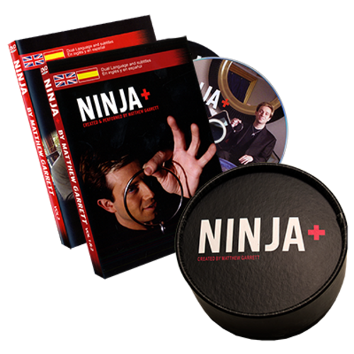 Ninja+ Deluxe SILVER (Gimmicks &amp; DVD) by Matthew Garrett - Trick
