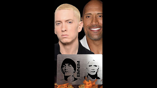 Celebrity Scorch (The ROCK &amp; EMNEM) by Mathew Knight and Stephen Macrow