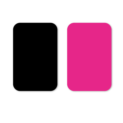 매니플레이션카드_얇은것사이즈_핑크색 &amp; 검은색(Manipulation card thin one size_pink &amp; black)매니플레이션카드_얇은것사이즈_핑크색 &amp; 검은색(Manipulation card thin one size_pink &amp; black)