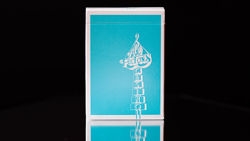 Ace Fulton&#039;s Casino: Miami Vice Blue Playing Cards