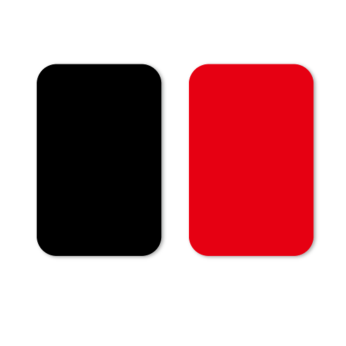 매니플레이션카얇은 것드사이즈_빨간색/검은색(Manipulation Card Thin size (Red/Black)매니플레이션카얇은 것드사이즈_빨간색/검은색(Manipulation Card Thin size (Red/Black)