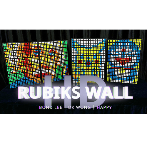 루빅스월 HD (본드 리,해피 &amp; D.K.웡)(Rubik’s Wall HD by Bond Lee, Happy &amp; D.K. Wong)루빅스월 HD (본드 리,해피 &amp; D.K.웡)(Rubik’s Wall HD by Bond Lee, Happy &amp; D.K. Wong)