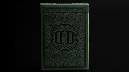 Smoke &amp; Mirrors Anniversary Edition: Green Playing Cards by Dan &amp; Dave