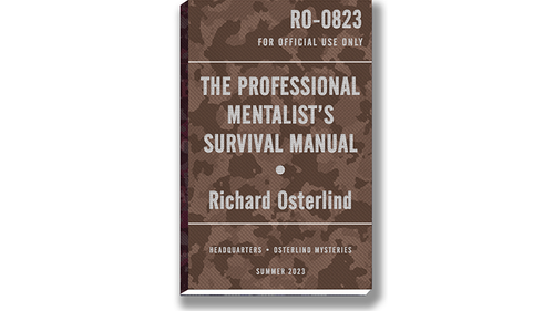 The Professional Mentalist&#039;s Survival Manual  by Richard Osterlind - Book