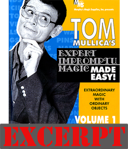 Karrel Fox&#039;s Napkin Vanish video DOWNLOAD (Excerpt of Mullica Expert Impromptu Magic Made Easy Tom Mullica- #1, DVD)