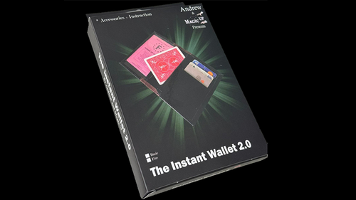 INSTA WALLET 2.0 (Red) by Iriart Magic Presented by Andrew and Magic UP