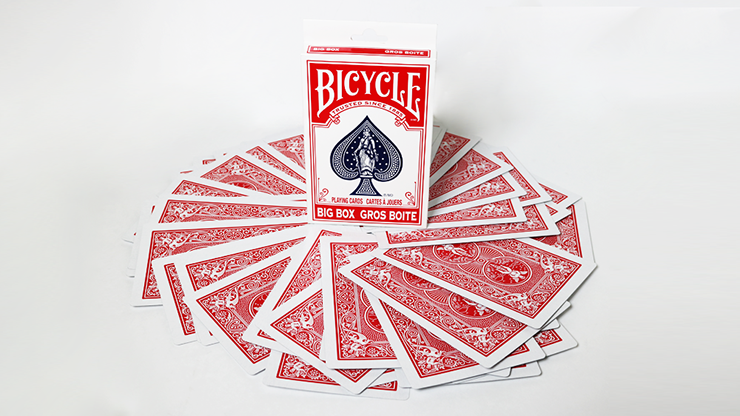 Bicycle Jumbo ESP 50 Cards Red (10 of each Square, Wavy Lines, Star, Circle and Cross) by Murphy&#039;s Magic