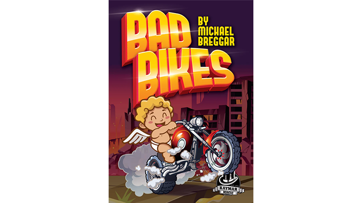 Bad Bikes (Gimmick and online instructions) by Michael Breggar &amp; Kaymar Magic - Trick