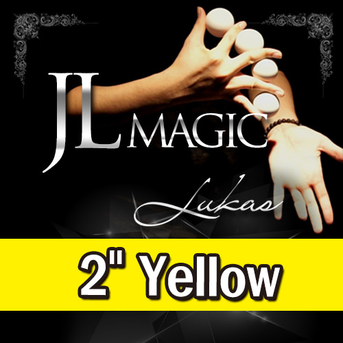 JL루카스볼2인치(노멀공3개+트릭공1개)노랑색(JL Lukas Balls 2&#039; Yellow)
