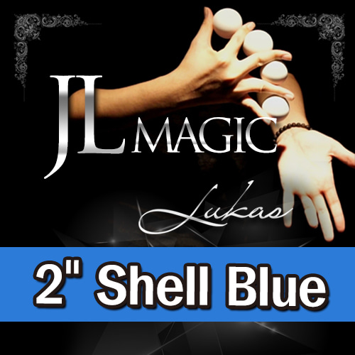 JL루카스볼2인치_파랑색쉘1개(JL Lukas Balls 2&#039; Shell Only_Blue) - 마술도구 마술용품