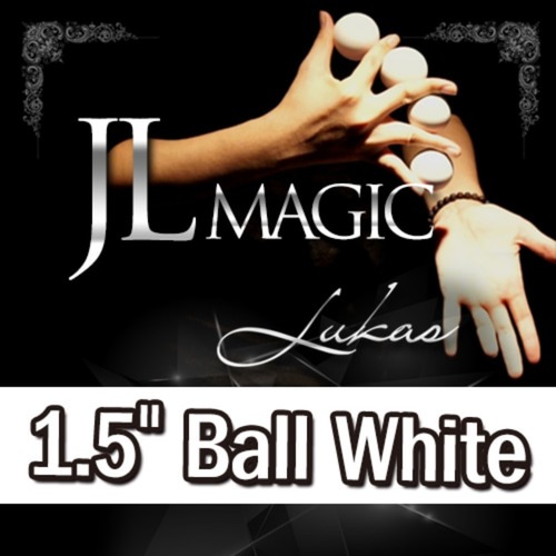 JL Lukas Balls 1.5&quot;_White 1ea (JL Lukas Balls 1.5&#039; Ball Only_White)