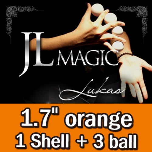 JL루카스볼1.7인치(노멀공3개+트릭공1개)주황색(JL Lukas Balls 1.7&#039; Orange)