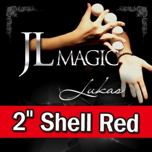 JL루카스볼2인치_빨강색쉘1개(JL Lukas Balls 2&#039; Shell Only_Red) - 마술도구 마술용품
