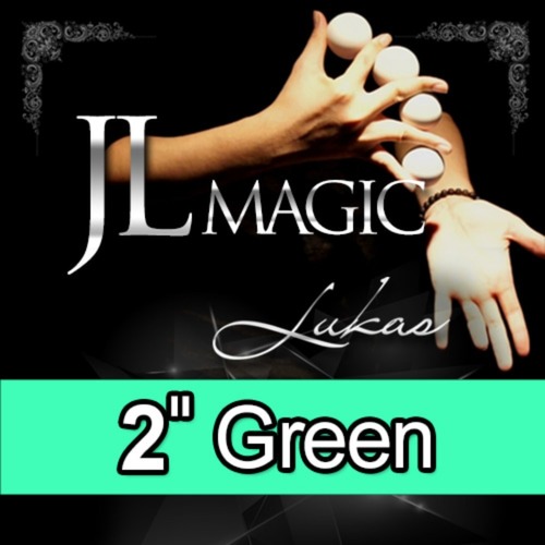 JL루카스볼2인치(노멀공3개+트릭공1개)녹색(JL Lukas Balls 2&#039; Green) - 마술도구 마술용품