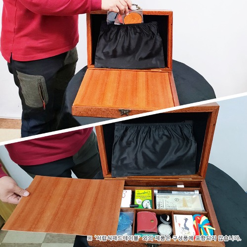 서랍식패드테이블(Wood bag table)