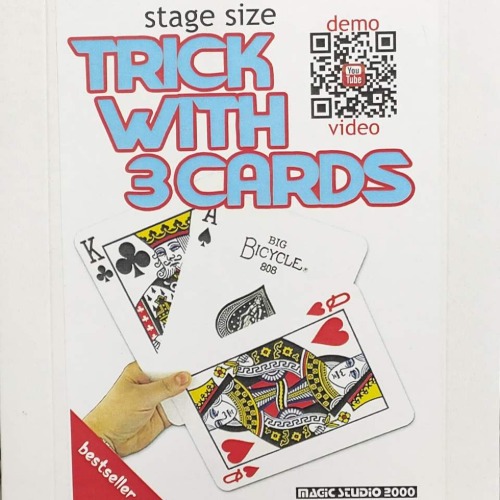이동카드(무대용사이즈)(TRICK WITH 3 CARDS)