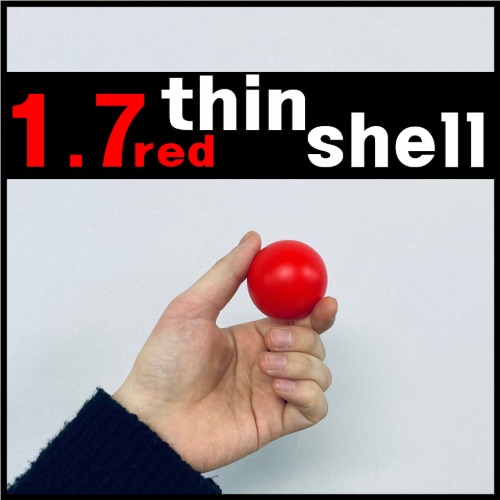 JL볼1.7인치_빨강색얇은쉘1개(JL  Balls 1.7&#039; Shell Only_Red)