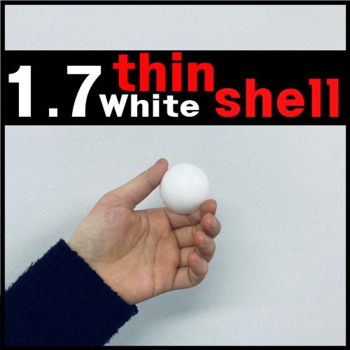 JL볼1.7인치_흰색얇은쉘1개(JL Balls 1.7&#039; Thin Shell Only_White ver.2)