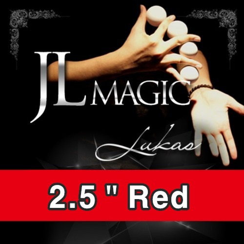 JL루카스볼2.5인치(노멀공1개+트릭공2개)빨강색(JL Lukas Balls 2.5&#039; Red)