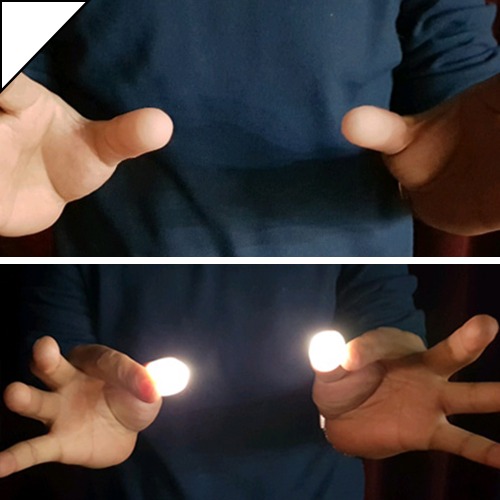 Delight white light (one pair of flesh-dumb tips) - normal - moving light