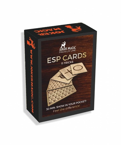 ESP Cards (oak decor) By Joker Magic