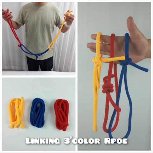 Linkage 3&#039;color rope (domestic)