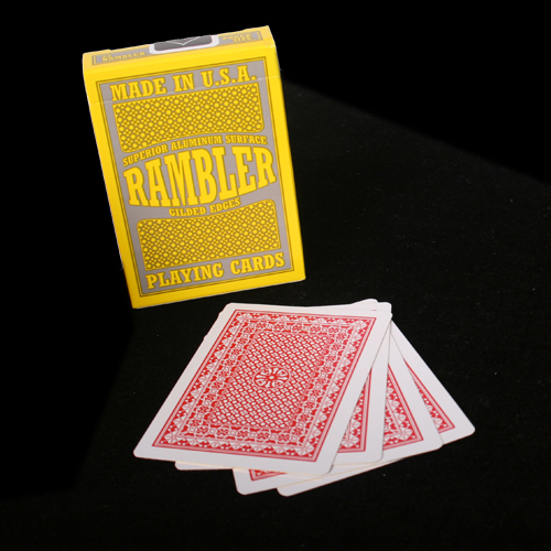 JLCC 렘블러덱_레드(Rambler Playing Cards_Gold Leaf_Red)