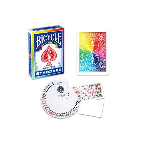 JLCC 바이시클카드레인보우덱(Bicycle Poker Deck _Rainbow Deck)_by Di Fatta and USPCC