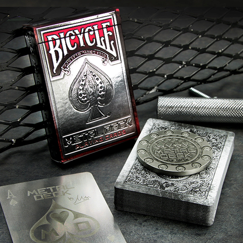 JLCC 바이시클메탈덱 - BICYCLE METAL DECK BY MAX &amp; COLLECTABLE PLAYING CARDS *입고예정일 : 회의중*
