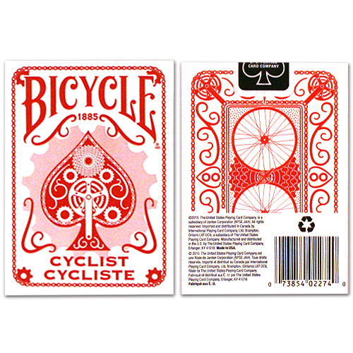 JLCC 싸이클리스트덱_레드(Cyclist Playing Cards_Red)