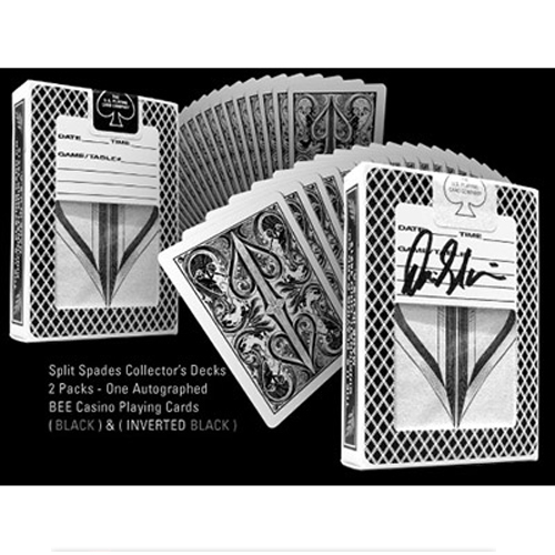 JLCC [단종상품]데이비드블레인수집가용싸인덱세트_1세트 2개(split spades collector&#039;s decks_1set 2pcs)