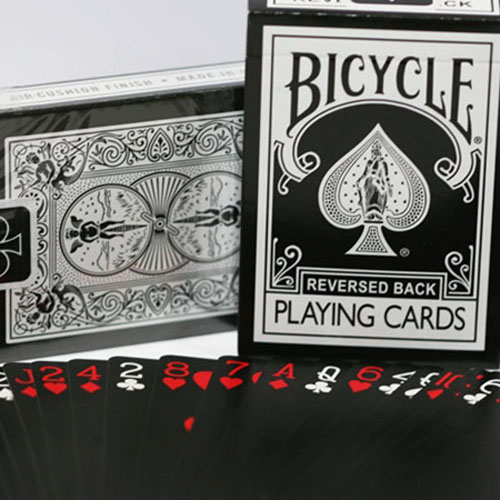 JLCC 리버시드백_블랙(Reversed Back Bicycle Deck_Black (Black Deck 2nd Generation)