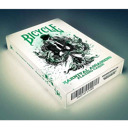 JLCC [단종상품]카니발어세씬덱 -그린(BICYCLE KARNIVAL ASSASSINS PLAYING CARDS in GREEN *입고예정일 : 회의중*
